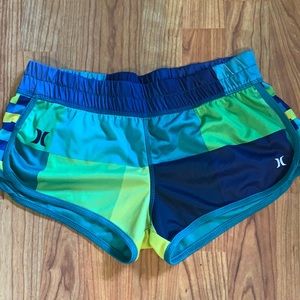 Hurley Women’s size small swim shorts size small